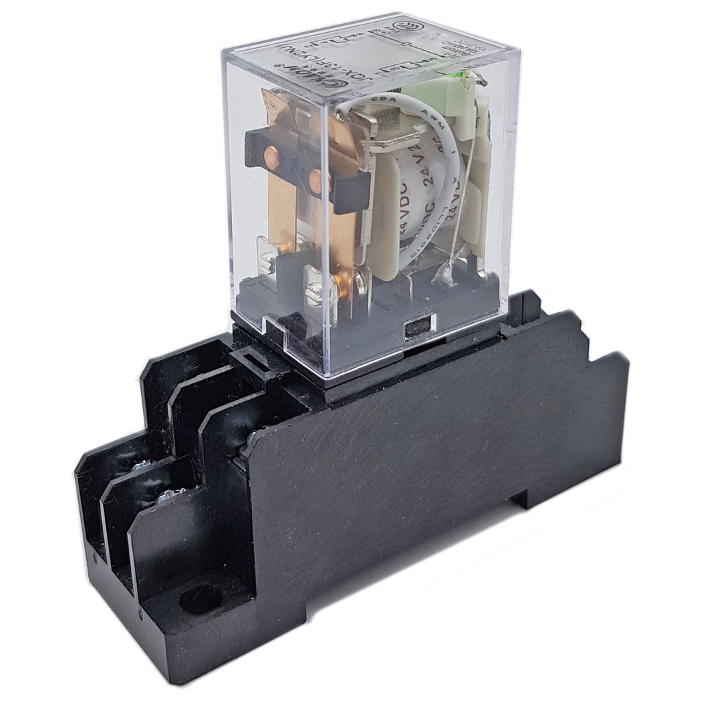 Relay trung gian ECNKO HH62P 12VDC, 12VAC, 24VDC, 220VAC