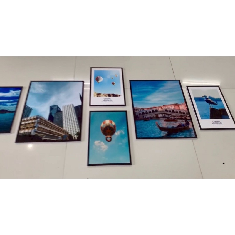 Bộ 6 Tranh Fomex Treo Tường - Dán Tường - GIÁ SIÊU RẺ - tranhdecor - tranhtrangtri - Chuối Decor