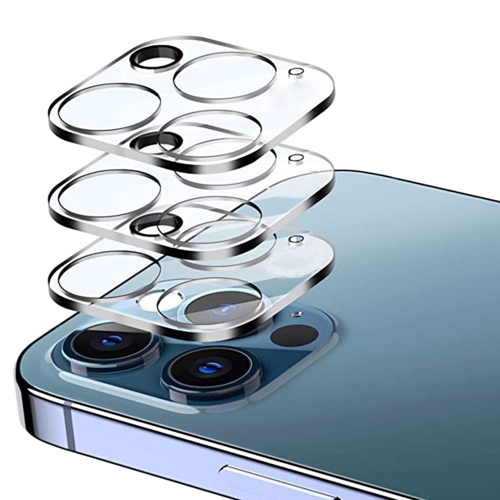 1 Kính Cường Lực Bảo Vệ Camera Cho Iphone 12 13 14 Pro Max 12 Mini 11 12 13 14 Pro Max