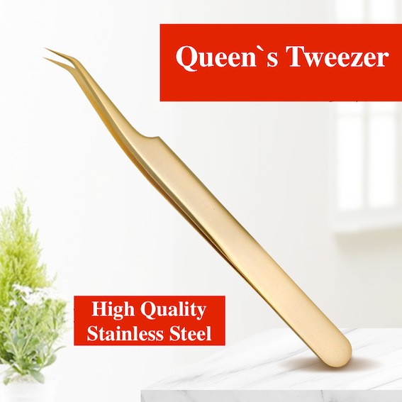 Nhíp Inox Độ Chính Xác Cao Chống Axit Chống Tĩnh Điện Cho Nối Mi