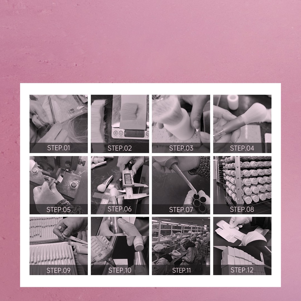 Bộ 8 cọ trang điểm ZEESEA Secret Garden