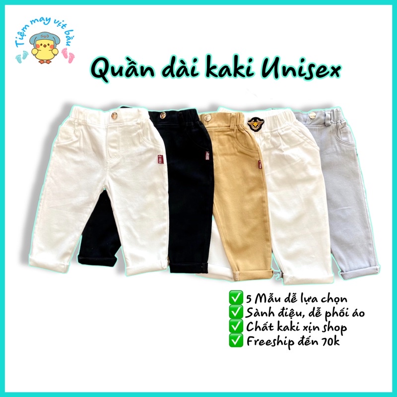 QUẦN DÀI KAKI XỊN SHOP - SIZE 8 - 18KG