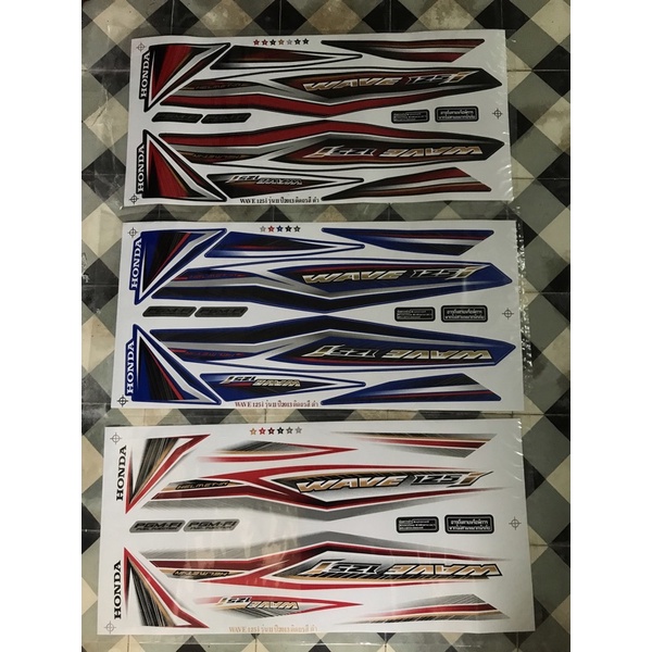 Tem Wave 125i 2013 dành cho Future mập 2012 đến 2018