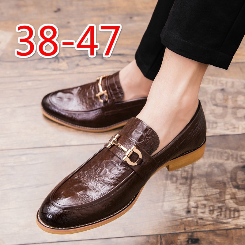 Giày Da Nam Thời Trang Lịch Lãm Size 45 46