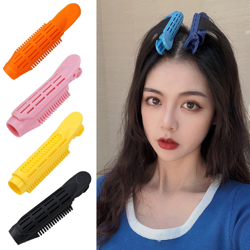 Set 2 Kẹp Tóc Tự Nhiên Tạo Kiểu Tóc Xoăn