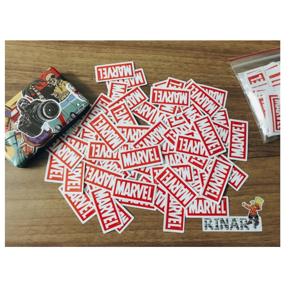 Set 50 chiếc sticker siêu anh hùng avenger HOT TREND 2020