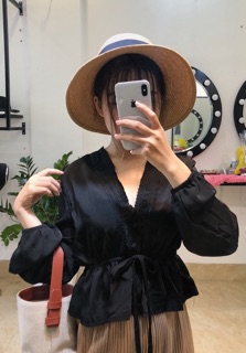 Áo sơmi tay bồng