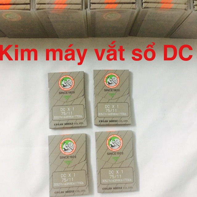 Kim máy vắt sổ DC Nhật Bản Organ 10cây/1lố