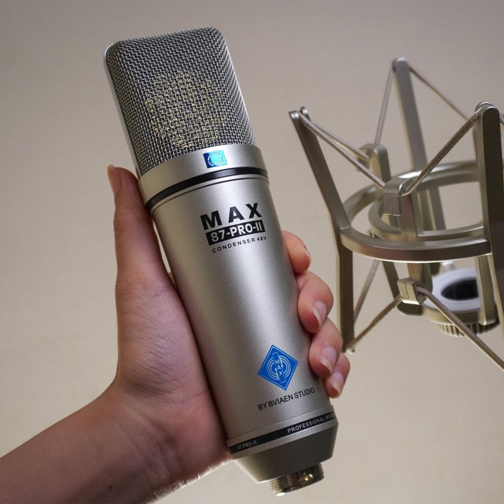 Micro thu âm MAX 87 Pro 2 - Micro thu âm cho phòng thu
