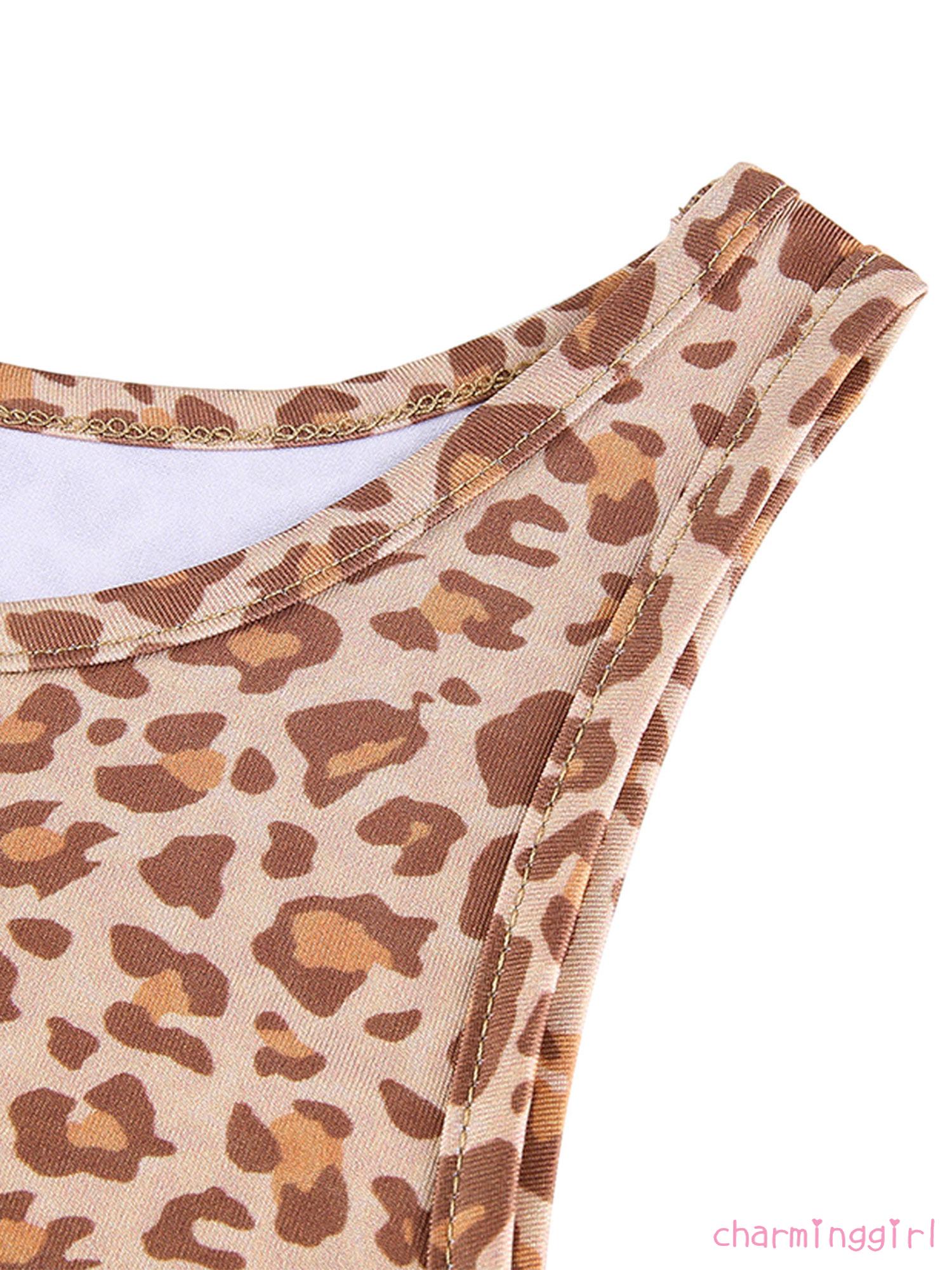 Áo Nữ Không Tay Họa Tiết Da Báo Thời Trang Mùa Hè Phong Cách Gợi Cảm | BigBuy360 - bigbuy360.vn