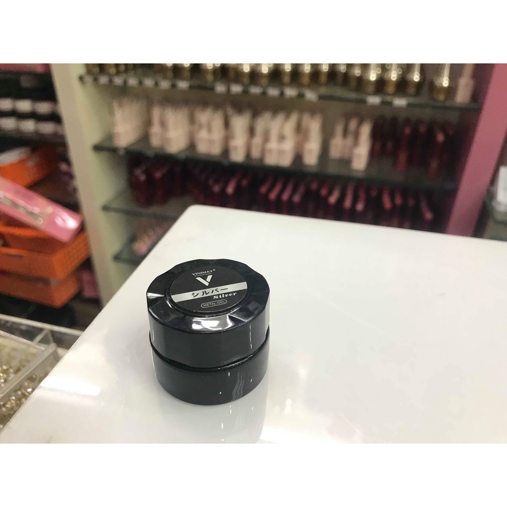 Gel Vẽ Metal Vinimay -Sang Trọng Trong Từng Nét Vẽ - 3 màu  Bạc, Vàng, Hồng