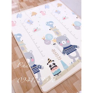 <FREE SHIP>Thảm XPE Silicone Dòng Cuộn mẫu Gấu trúc