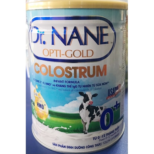 Sữa non Dr Nane Colostrum 0+ lon 800g date mới