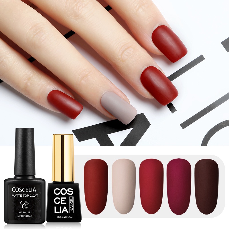 [Hàng mới về] Gel sơn móng tay Coscelia 8ml 40 màu hợp thời trang tùy chọn