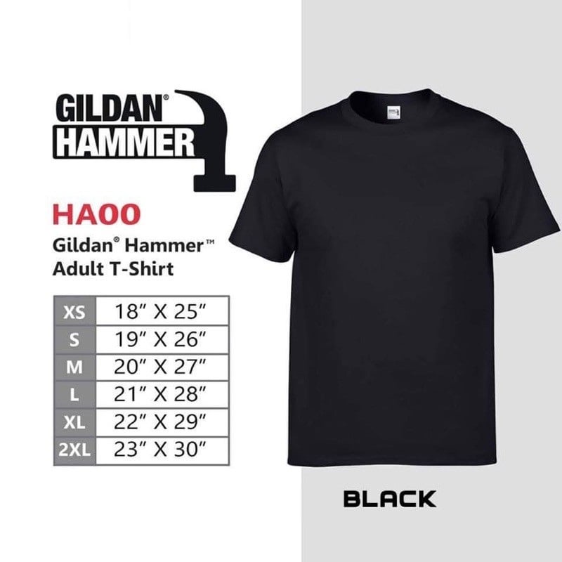 Áo Thun GILDAN HAMMER 100% COTTON co dãn 2 chiều