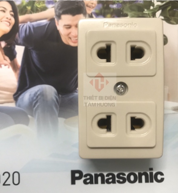 Ổ cắm đôi loại nổi Panasonic WKG1092250