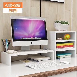 Sale 5 ngày - kệ máy tính kèm giá sách như hình