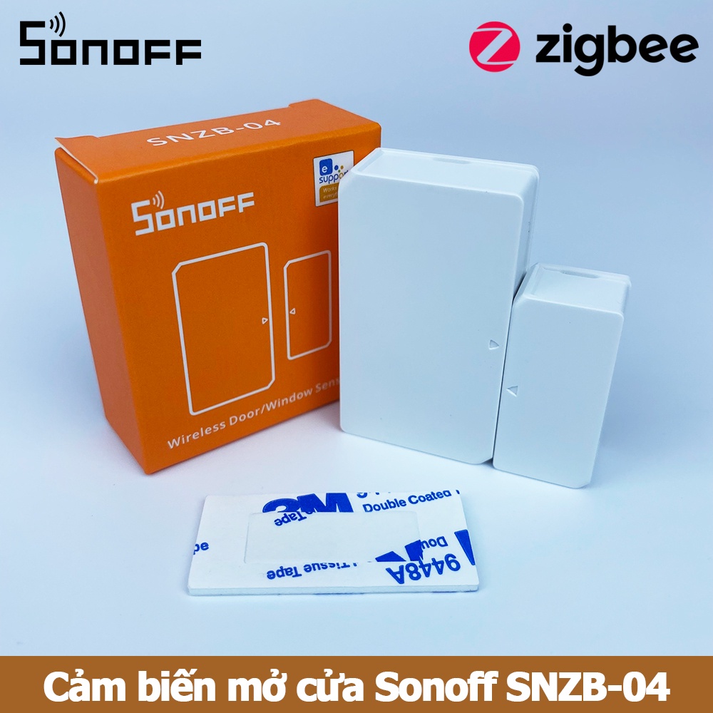 SONOFF SNZB-04 Wifi Zigbee Hệ thống báo động mở cửa cảm biến từ không dây thông minh