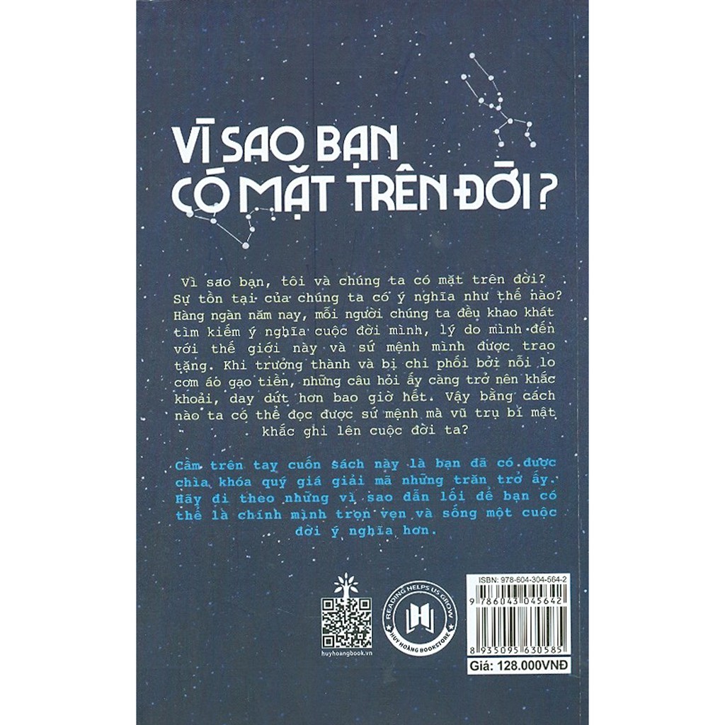 Sách - Vì Sao Bạn Có Mặt Trên Đời?