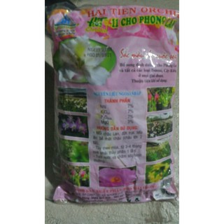Phân hữu cơ sinh học cho hoa lan Hải Tiên orchid -11 7-7-7 400g