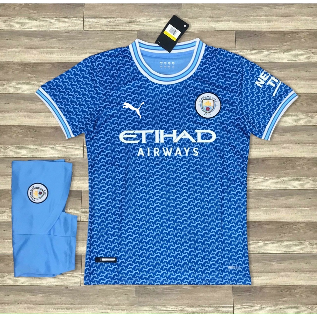 Áo Bóng Đá CLB Manchester City - chất POLYESTE Thái cao cấp - Quần áo bóng đá  nhiều mẫu- full logo