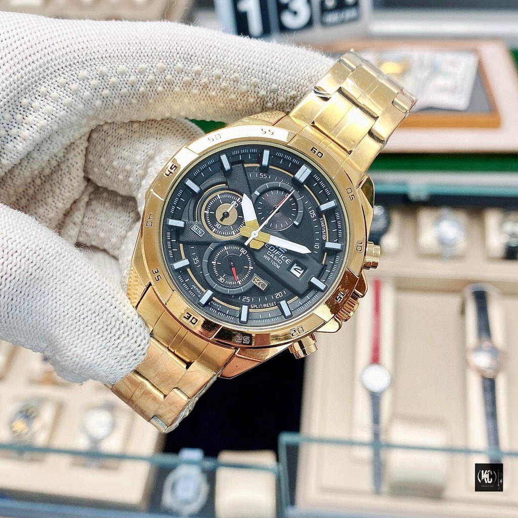 Đồng hồ nam thạch anh đa chức năng CETSIER, chống thấm nước 100mét, series 6 kim, chức năng dạ quang, chính hãng cao cấp