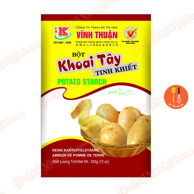 Tinh bột khoai tây Vĩnh Thuận 340g