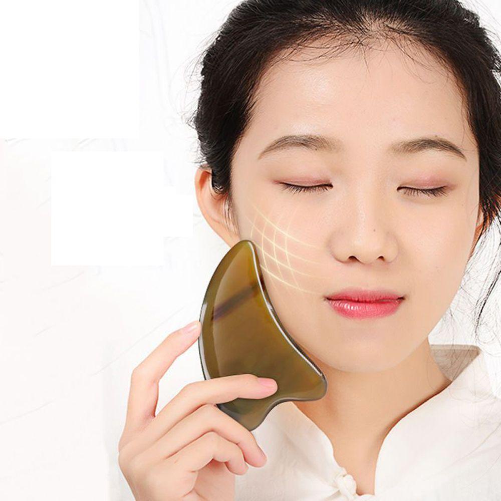 Tấm Bảng Guasha Giúp Thư Giãn Chăm Sóc Da Mặt Và Cơ Thể Giảm Nếp Nhăn