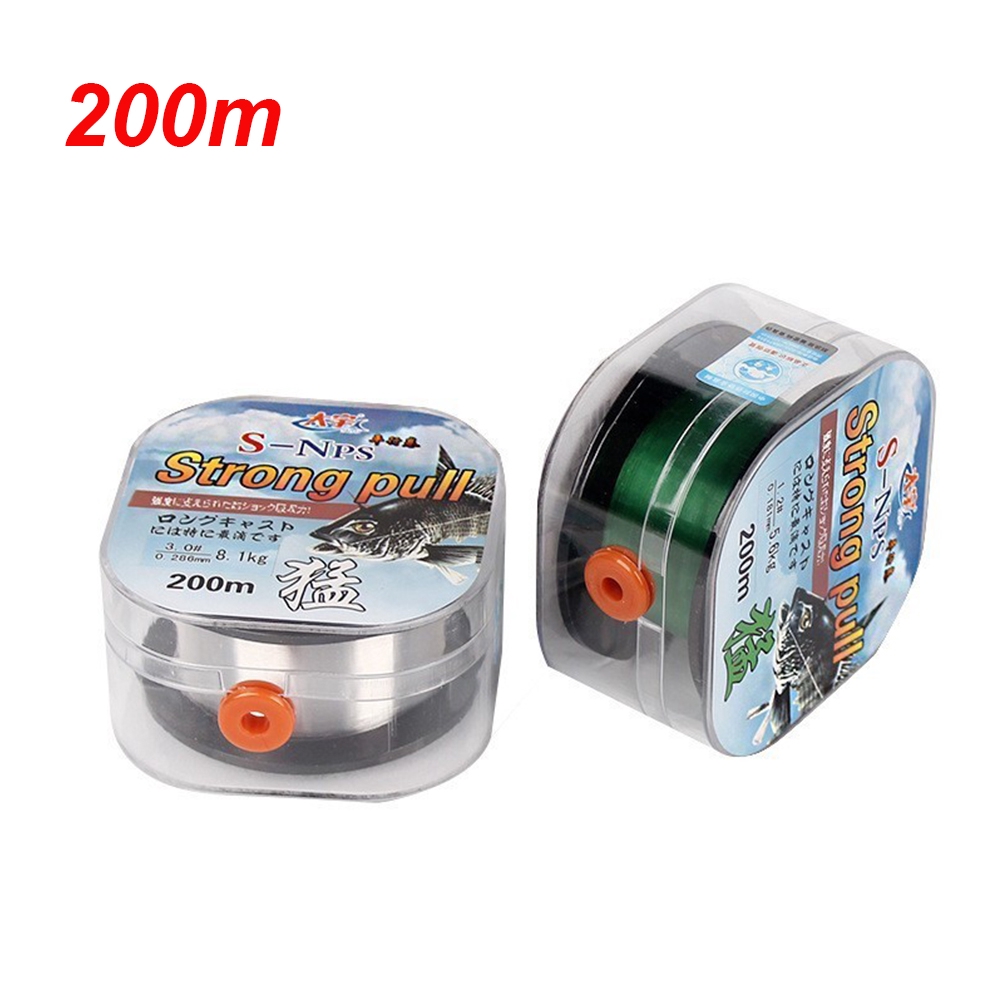 Cuộn dây câu cá 200m chất lượng cao tùy chọn màu sắc