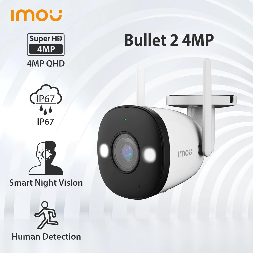 Camera IP WIFI IMOU F42FEP 4MP 2K siêu nét có màu ban đêm, đàm thoại 2 chiều - hàng chính hãng bảo hành 24 tháng