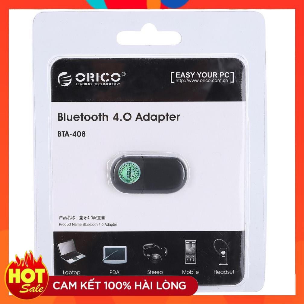 [Chính Hãng] Thiết Bị Kết Nối Bluetooth 4.0 Qua USB (ORICO BTA-408) - Hàng Chính Hãng bảo hành 12 tháng