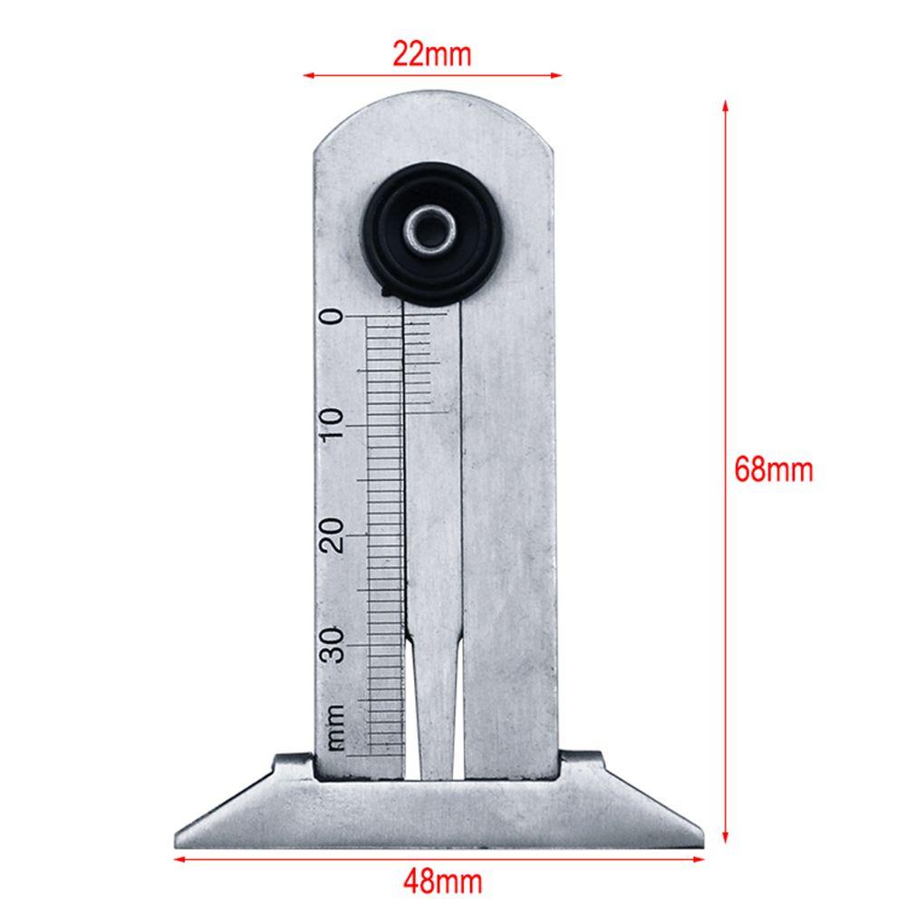 MUVAKO Dụng Cụ Đo Độ Sâu Lốp Xe Hơi 30mm 50mm 60mm