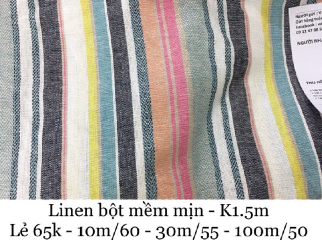 Linen Bột mềm mịn { ẢNH TỰ CHỤP } – Thêu tay, quần áo, chăn ga gối, rèm cửa, phông chụp ảnh