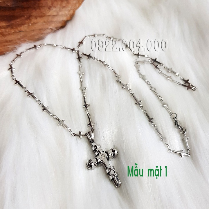 Dây chuyền thánh giá có mặt phù hợp cả nam nữ MZ1805.