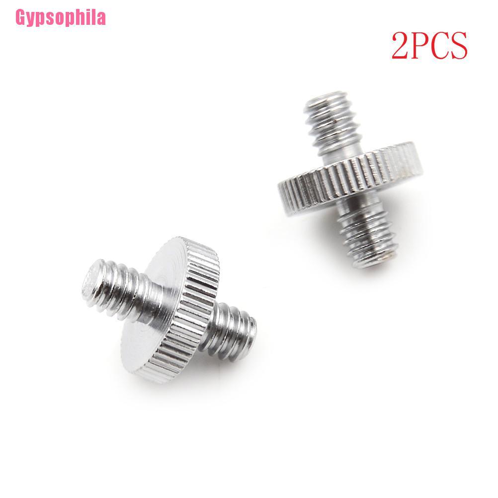 (Hàng Mới Về) Set 2 Ốc Vít Hai Đầu 1 / 4 "1 / 4" Male Sang 1 / 4 "