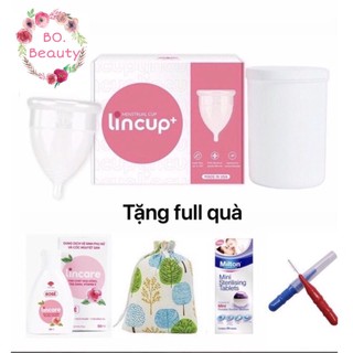 FULL QUÀ tặng khi mua cốc nguyệt san LINCUP hàng nhập khẩu từ Mỹ