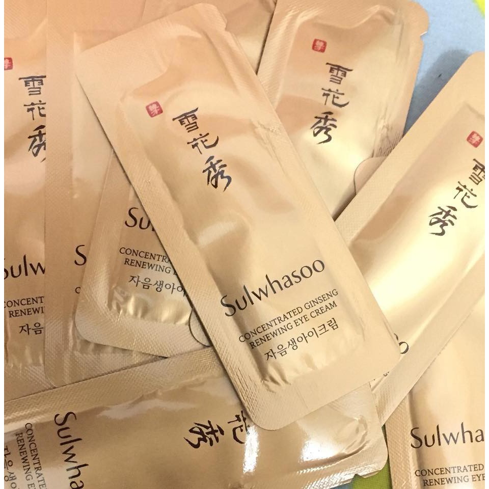 Sample Kem ngăn ngừa nếp nhăn Sulwhasoo Essential Firming Cream Ex dạng gói