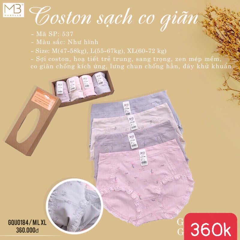 Quần Chip MB Xuất Khẩu 🎀FREESHIP️🎀Khử Khuẩn, Thấm Hút Mồ Hôi Co Giãn 4 Chiều Chống Viêm Nhiễm