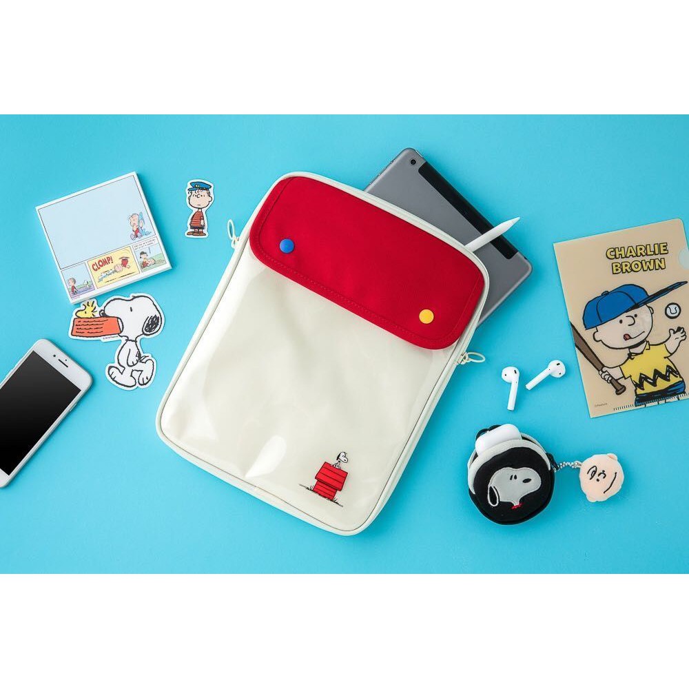 Túi Đựng Laptop 13 / 16 Liner Pack 37cm 43cm 50cm Trong Suốt In Hình Snoopy Đáng Yêu Cho Nữ | BigBuy360 - bigbuy360.vn