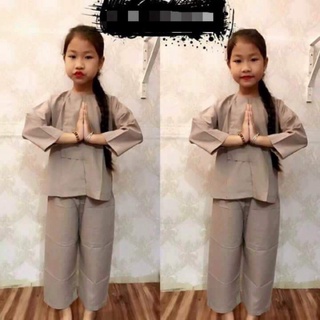 [Đồ lam cho bé] đồ lam đi chùa# vạc hò bé