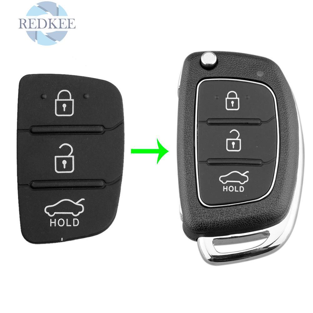 Vỏ Chìa Khóa Điều Khiển Từ Xa 3 Nút Bấm Thay Thế Cho Xe Hơi Hyundai