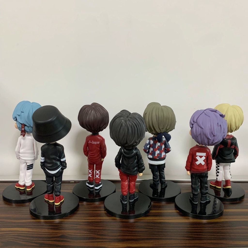 Bộ Mô Hình BTS Mini Doll TinyTan Mic Drop 15-16cm Unoff