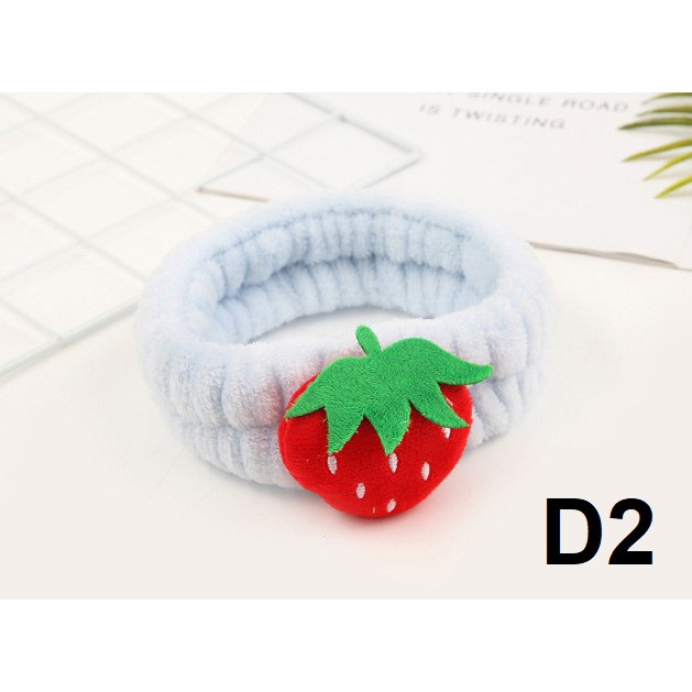 Băng đô Trái Dâu 🍓 xinh xinh, Băng đô Trái Dâu 3D vải nhung mềm mịn Cao Cấp | BigBuy360 - bigbuy360.vn