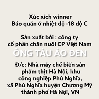 XÚC XÍCH WINNER CP