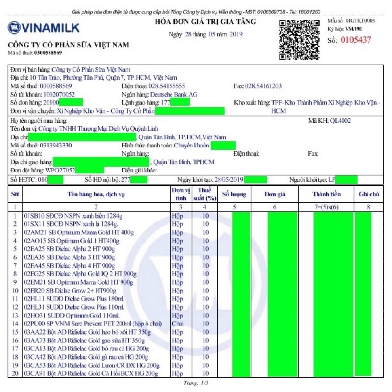 Sữa Bột Pha Sẵn Grow Plus Vinamilk 110ml [ Mẫu Mơi]  [ Thùng x48H]  [ date luôn mới ]