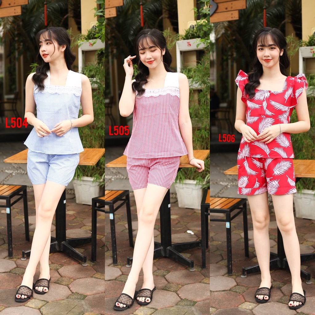 sale đồ bộ đùi ,quần áo ngủ nữ đẹp,dễ thương nhiều mẫu,giá chỉ từ 79k/1 bộ