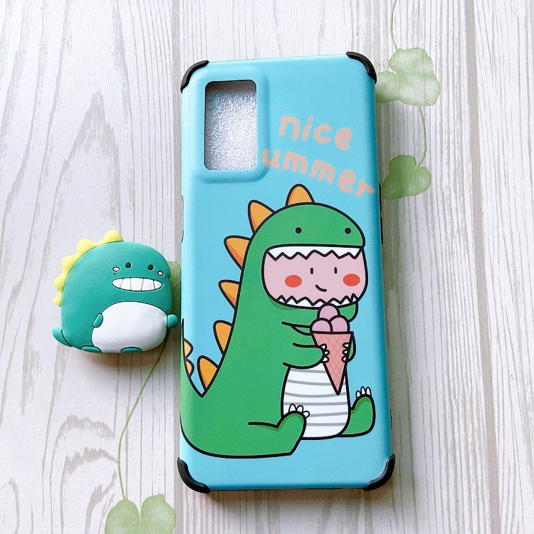 Ốp lưng idm Hàn Quốc kèm pop Oppo A55