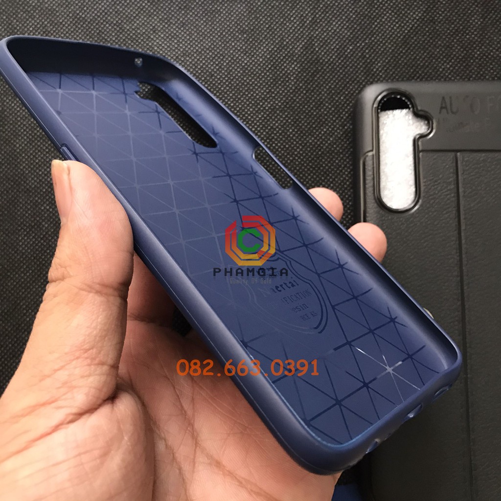 Ốp lưng dẻo đen Realme 6 / Realme 6 Pro chống vân tay, bền, đẹp