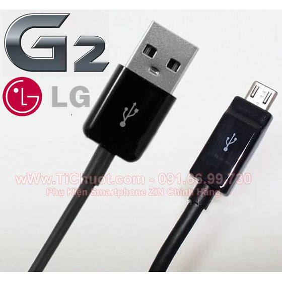 Cáp USB LG V10,G2,G3,G4 dài 1.2m ZIN Chính Hãng
