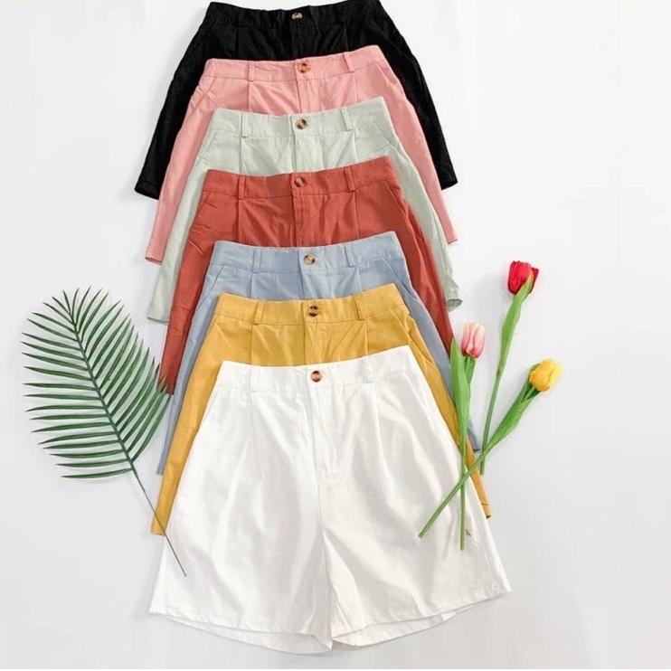 Quần Short Cao Su HW Lưng Cao 11.11Fflash Lisa W Cho Nữ
